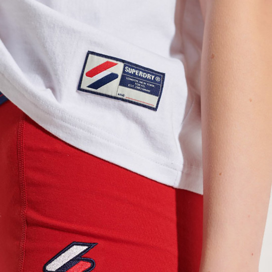 Superdry Γυναικεία κοντομάνικη μπλούζα